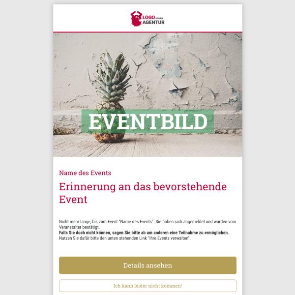 Event Reminder Optional - Automatischer Reminder 3 Tage vor dem Event